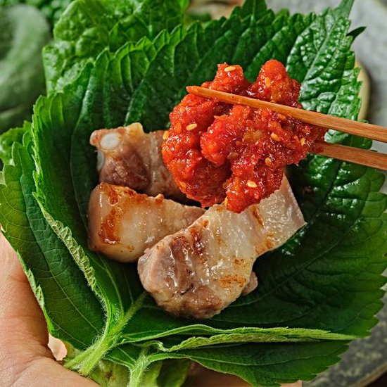 Sweet and sour pollack meat 명태초무침 300g