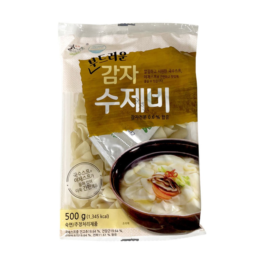 SH Songhak Potato Hand Pulled Dough Soup 송학 감자수제비 500g