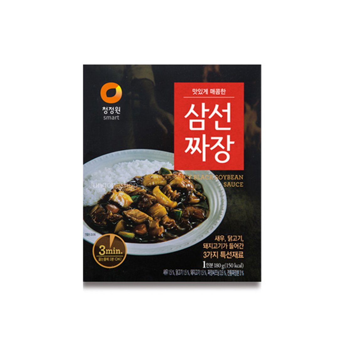 SPICY BLACK SOYBEAN SAUCE 180g 삼선짜장