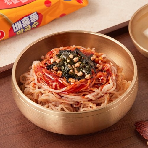 [Nongshim] Baehongdong Spicy Bibim Buckwheat Noodles (Makguksu) Multi (128gx4ea) / 농심 배홍동 막국수 멀티 (128gx4개입)