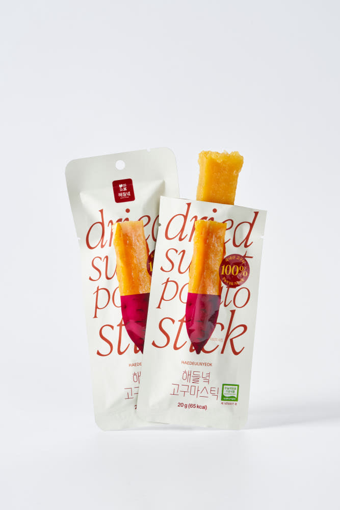 [HDN]Organic Dried Sweet Potato Stick 20g*10pcs 해들녘 무농약 황토 고구마 말랭이 스틱 20g*10개