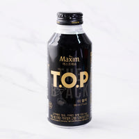 [Maxim] TOP Can Coffee The Black 380ml / 동서 맥심 티오피 더블랙 380ml