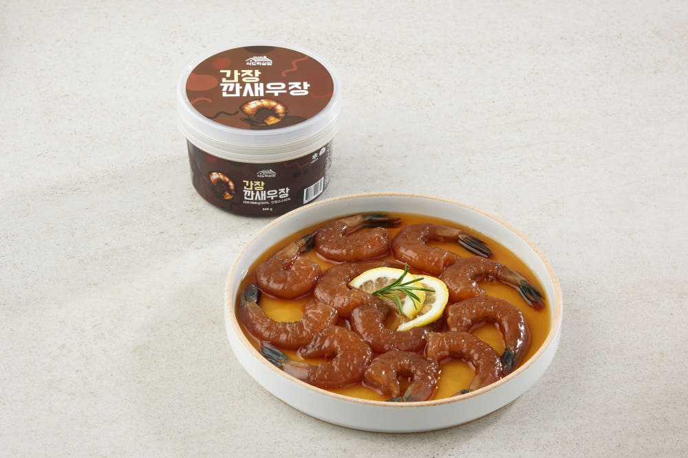 [Sikdorak] Soy Sauce Shrimp 300g 식도락 간장 깐새우장 300g