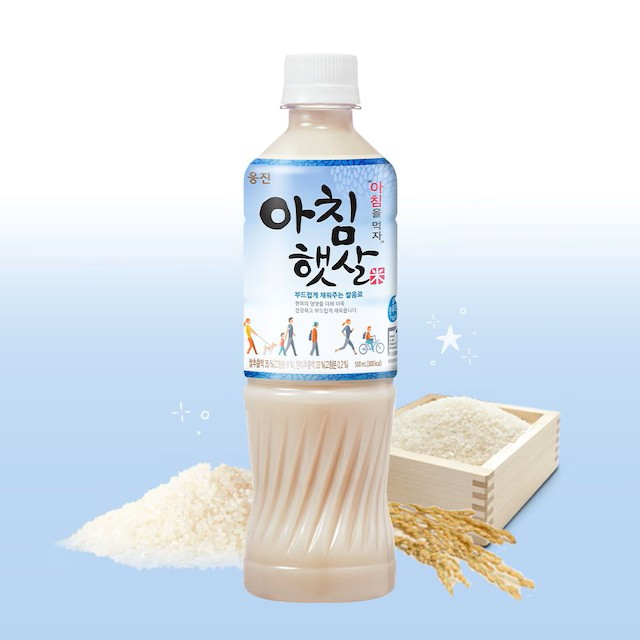 [Woongjin] Morning Rice Korean Rice Milk Achim Haetsal 500ml  / 웅진 아침햇살 500ml