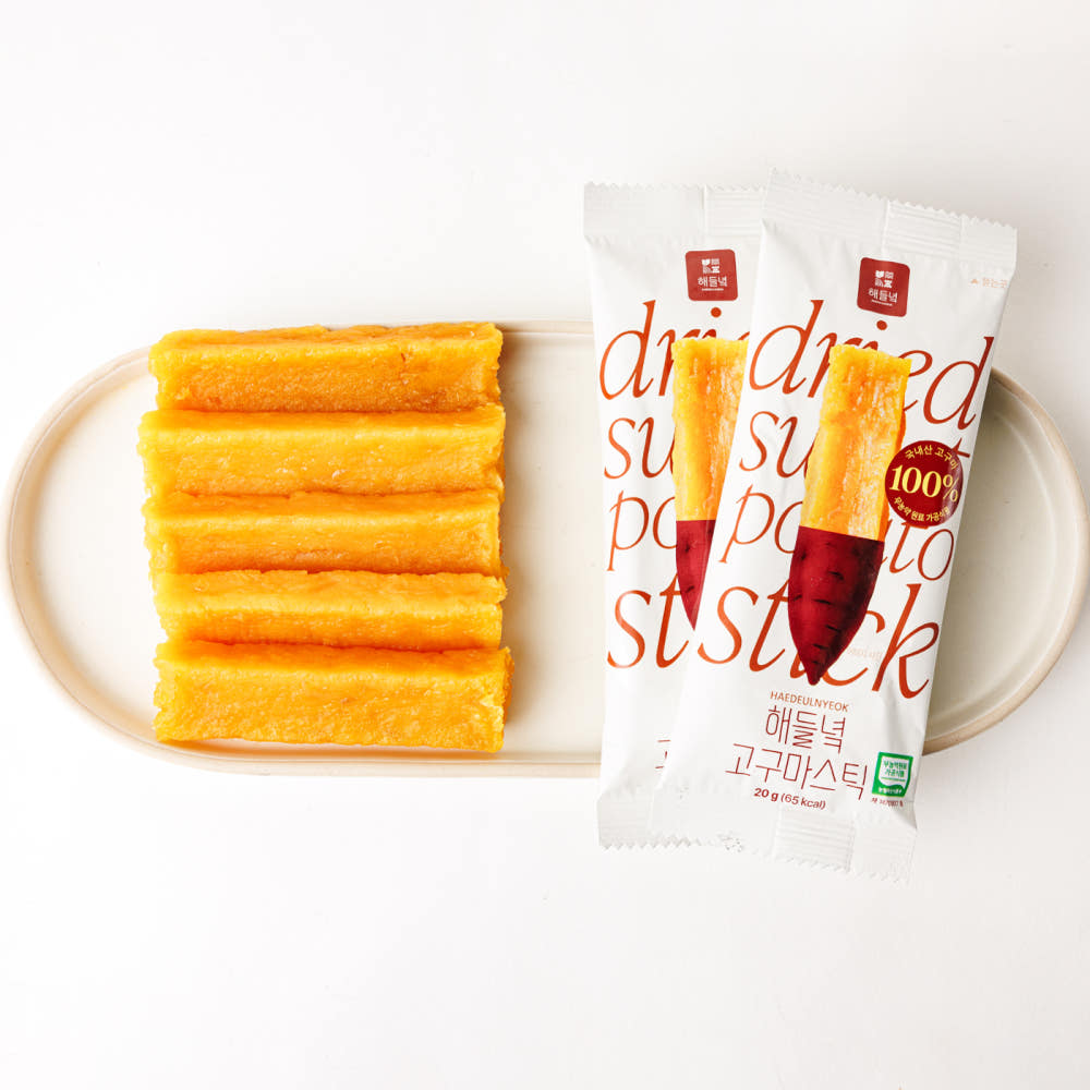 [HDN]Organic Dried Sweet Potato 60g 해들녘 무농약 황토 고구마 말랭이 60g