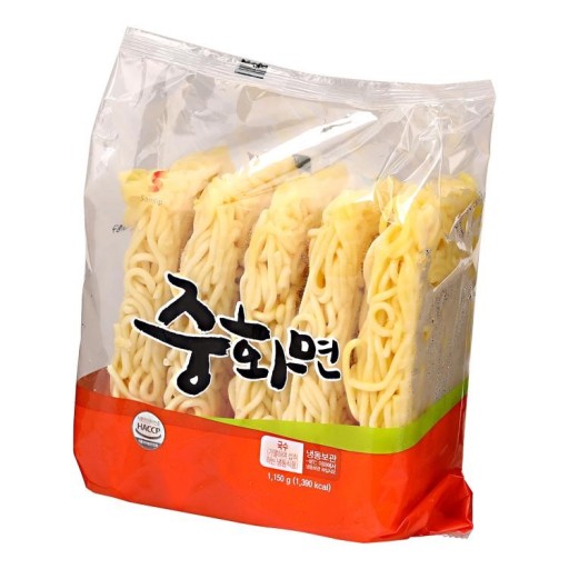 SPC Frozen Jajang Noodle 냉동 중화면 230gx5