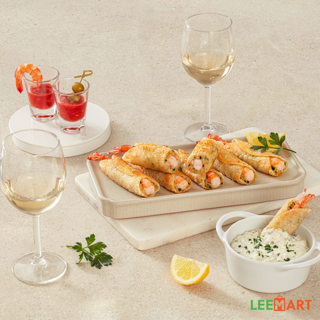 [Hanmandoo] Chewy Whole Shrimp Dumplings 200g / 한만두 탱글한 통새우 만두 200g