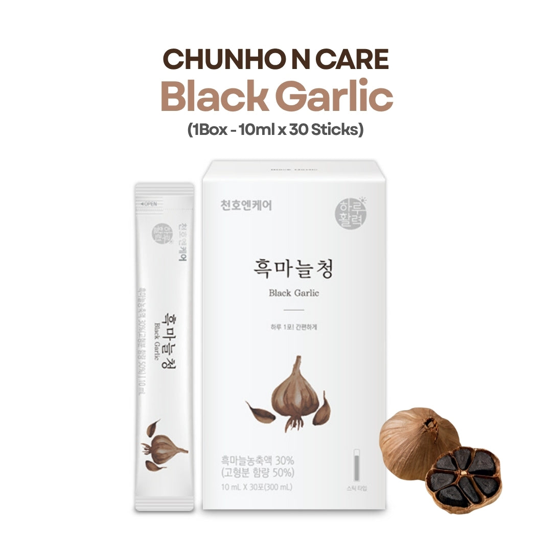 [CHUNHO N CARE] Black Garlic Stick 1 Box (10ml * 30Sticks) / 천호엔케어 흑마늘청 1박스(30포)