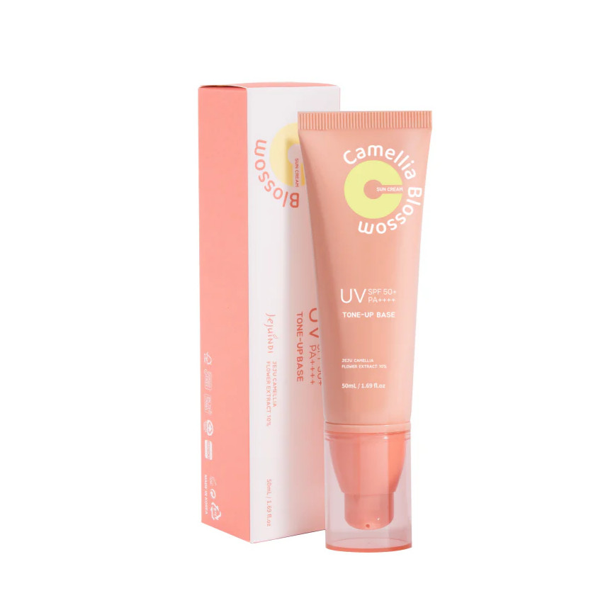 [Jejuindi] Camellia Blossom Sun Cream 50ml / 카멜리아 블러썸 선 크림