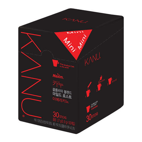 [Dongsuh] Kanu Mini Columbia Mild Roast Americano 30T / 카누 미니 콜럼비아 마일드 로스트 아메리카노 30T
