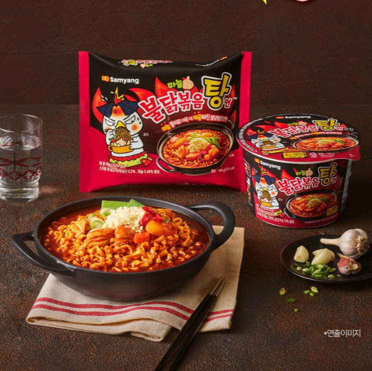 [Samyang] Buldak Hot Chicken Ramen Stew Cup 120g / 삼양 불닭볶음탕면 큰컵 120g