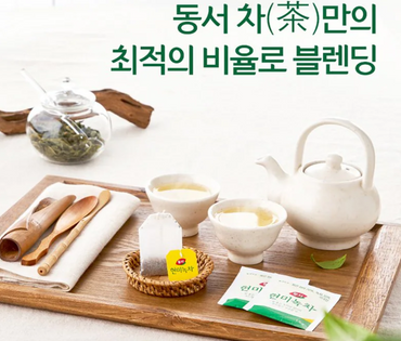 Dongsuh Brown Rice Green Tea 30g(1.2g x 25 teabags)동서 현미녹차 30g(1.2gx25티백)