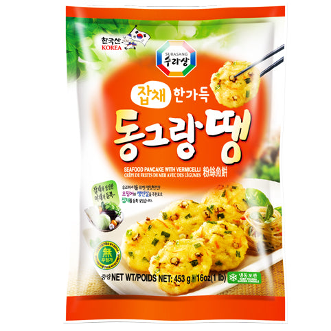 [Surasang] Seafood Pancake with Vermicelli 453g / 수라상 잡채 한가득 동그랑땡