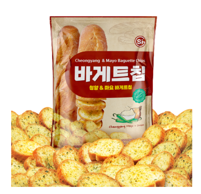 [SI] Cheongyang & Mayo Baguette Chips 70g/SI 청양 & 마요 바게트칩 70g