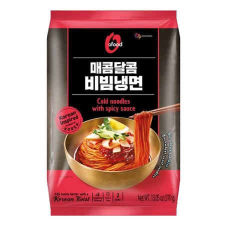 [Ofood]Cold Noodle with Spicy sauce 2 servings 370g/Ofood 매콤달콤 비빔 냉면 2인분 370g