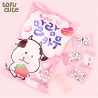 Lotte Mallangcow Strawberry 79g/롯데 말랑카우 딸기 79g