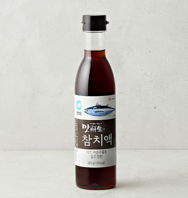 [CJW] Tuna Extract Fish Sauce 560g / 청정원 맛선생 참치액 560g