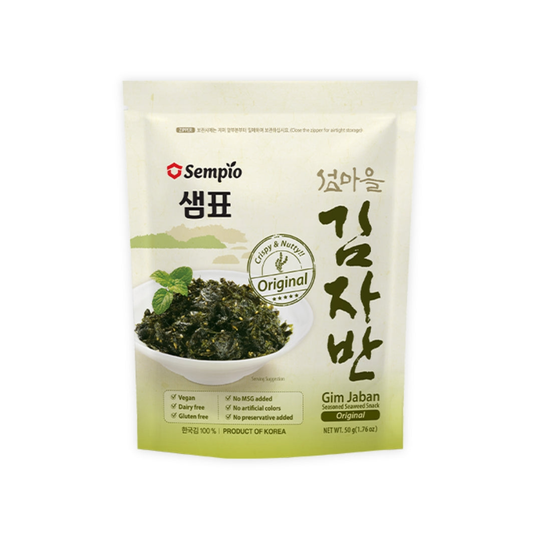 [Sempio] Crispy Seaweed Snack Original 50g / 샘표 섬마을 바삭바삭 김자반 오리지널 50g