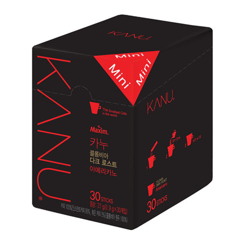 [Dongsuh] Kanu Mini Columbia Dark Roast Americano 30T / 카누 미니 콜럼비아 다크 로스트 아메리카노 30T