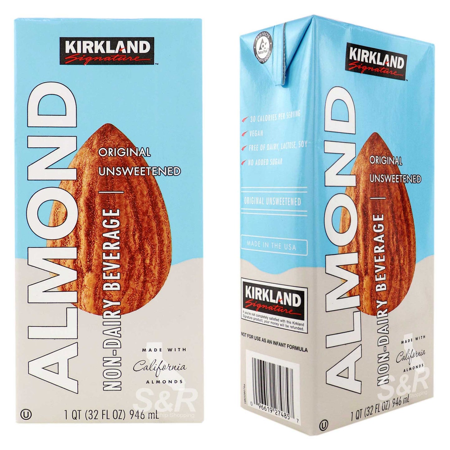 [Costco] Kirkland Signature Almond Milk 946ml / 커클랜드 시그니춰 아몬드 우유 946ml