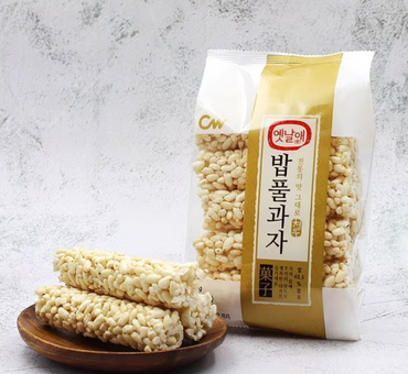 CW Old-Fashioned Rice Puffs Sweet Korean Snack 90g/ 청우 옛날애 밥풀과자 90g
