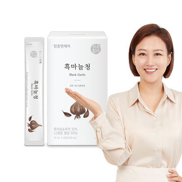 [CHUNHO N CARE] Black Garlic Stick 1 Box (10ml * 30Sticks) / 천호엔케어 흑마늘청 1박스(30포)