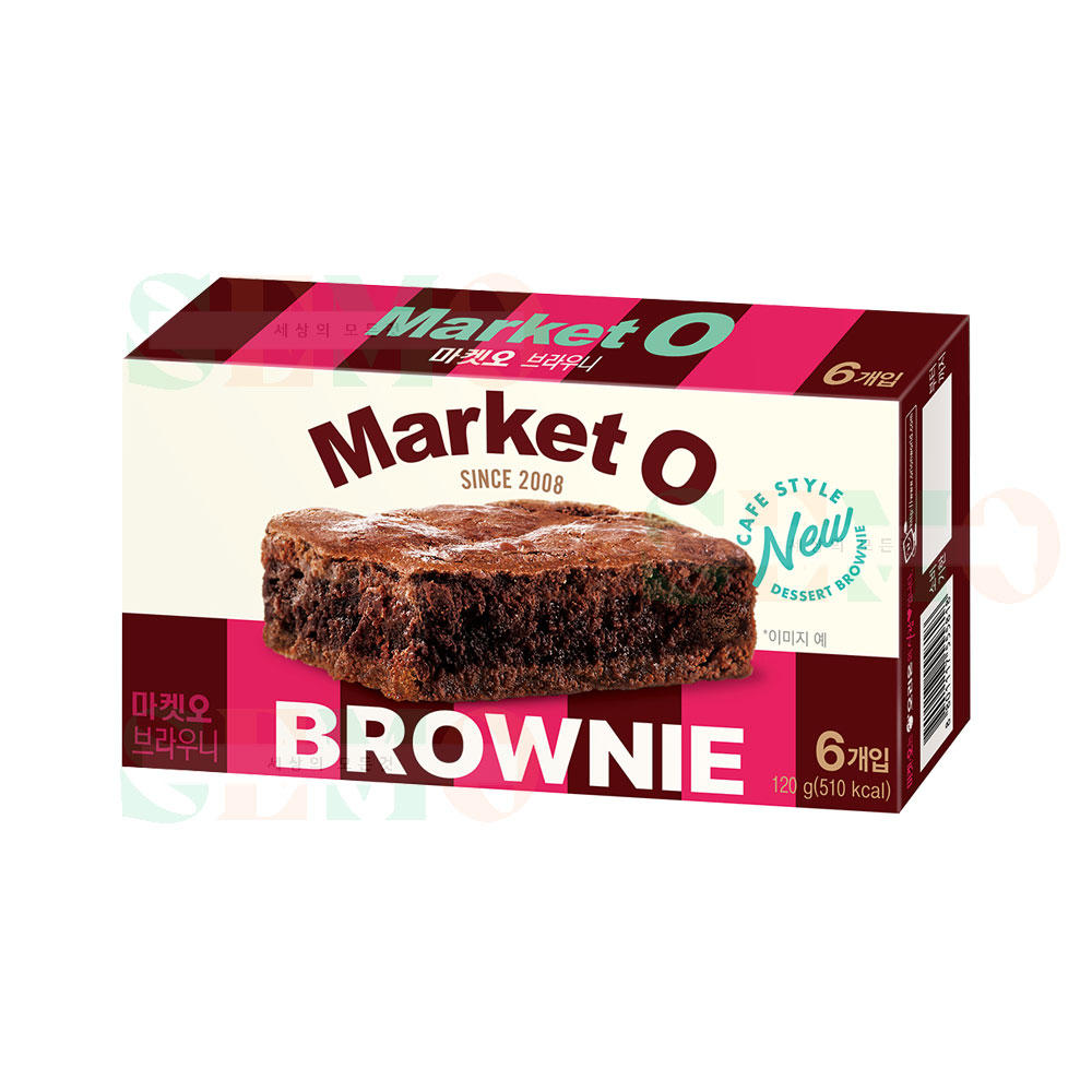 Orion Market O Brownie 120g/오리온 마켓 카페 스타일 브라우니 120g
