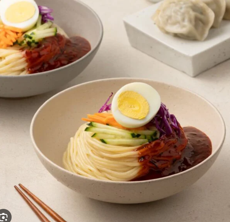 [Ofood]Cold Noodle with Spicy sauce 2 servings 370g/Ofood 매콤달콤 비빔 냉면 2인분 370g