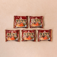 [OTOKI] Seafood Jjambbong Multi (120GX5) / 오뚜기 해물짬뽕 (120GX5)