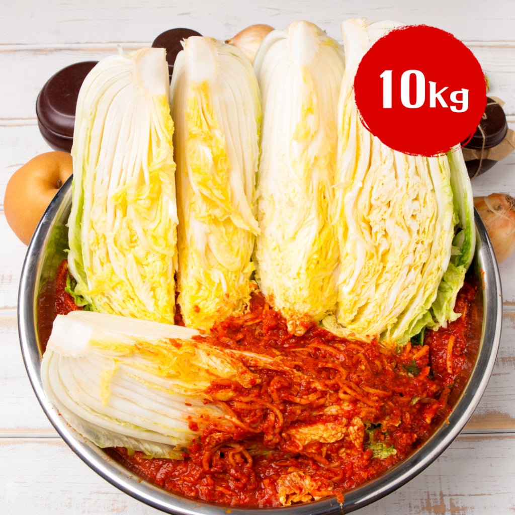 [Surasang] Premium Southern-style Whole Cabbage Kimchi with Pear 10KG  /수라상 남도식 포기 김치 10kg