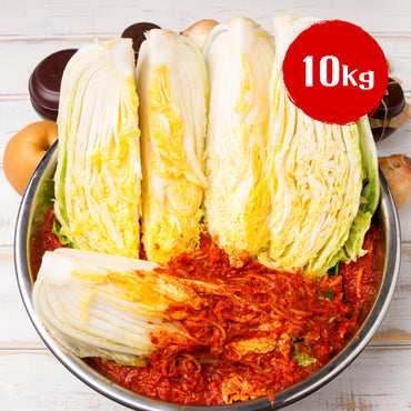 [Surasang] Premium Southern-style Whole Cabbage Kimchi with Pear 10KG  /수라상 남도식 포기 김치 10kg