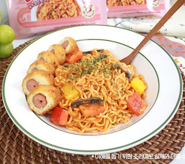 Samyang Rosé Buldak Fried Noodle Pack 140gx4ea/삼양 로제 불닭볶음면 멀티 140gx4개입