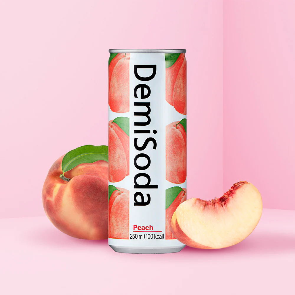 [Donga Otsuka] Demisoda Peach 250ml / 동아오츠카 데미소다 복숭아 250ml