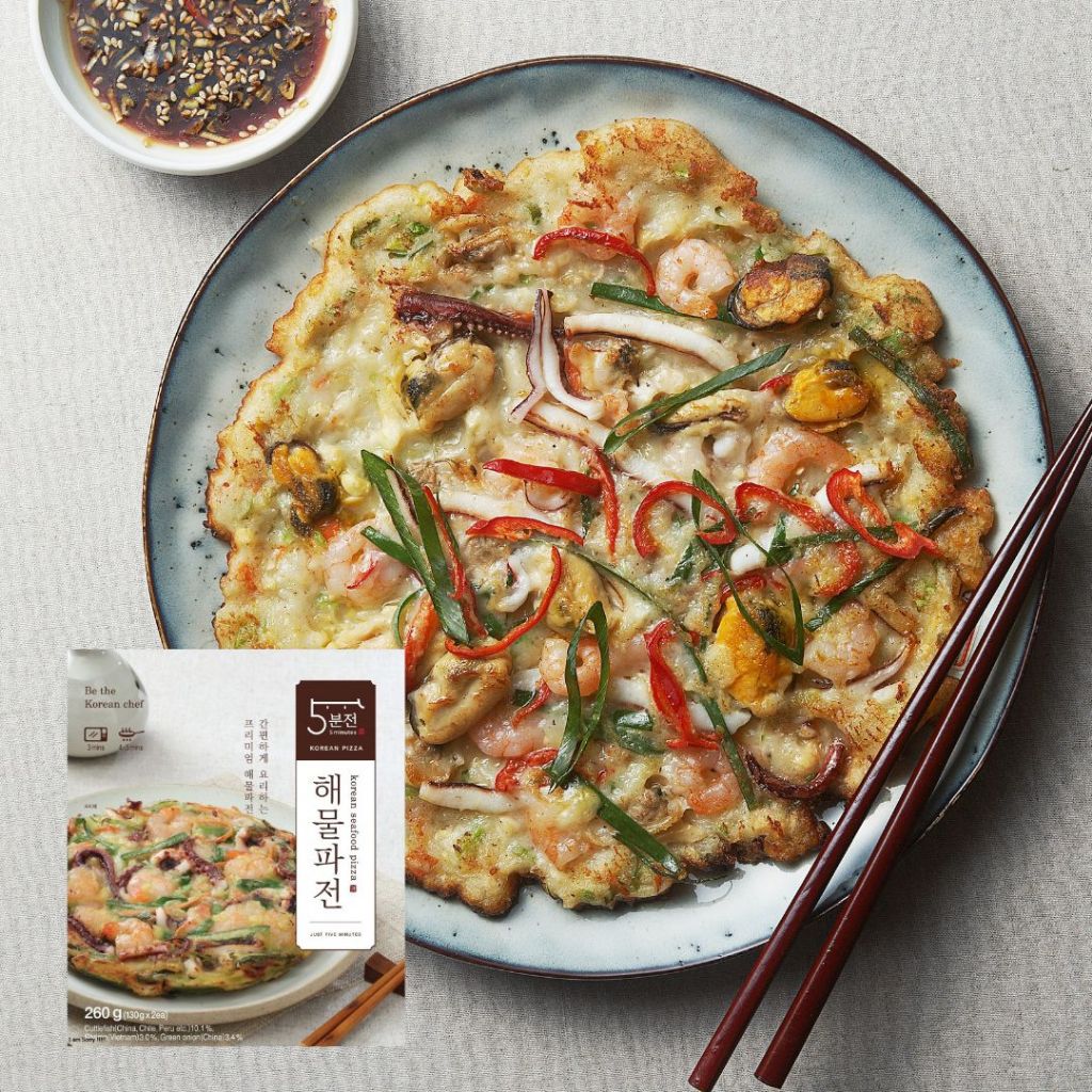 [SUH] 5Minutes Korean Seafood Pancake 260g 수협 5분전 해물파전 260g