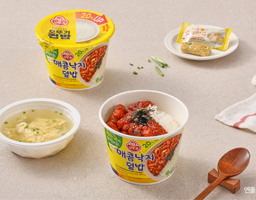 [Ottogi] Spicy Octopus Rice Bowl 285g /오뚜기 매콤 낙지 덮밥 컵밥 285g