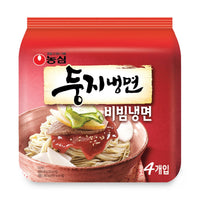Nongshim Spicy Buckwheat Noodles Multi 162gx4ea/농심 둥지 비빔냉면 멀티 162g*4개입