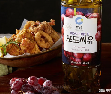 [CJW] Premium Grapeseed Oil 500ml/청정원 100% 스페인산 포도씨유 500ml
