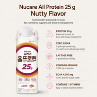 Nucare All Protein 25grams Drink 245ml / Zero Sugar Protein Shake Ready to Drink RTD