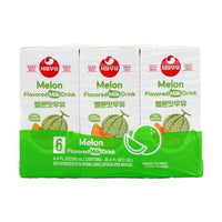 [Seoul Milk] Sterilized Milk Melon Flavored 190ml*6Packs / 서울우유 멜론맛 190ml*6개