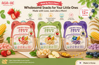 [AGE][Bayby Snack] Corn Ball Poppop (Apple/Blueberry/Strawberry)20g 아가애 콘볼 팝팝 (사과/블루베리/딸기)20g