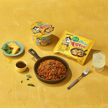 [Samyang] Cheese Buldak Hot Chicken Ramen Big Cup 105g / 삼양 치즈 불닭볶음면 큰컵 105g