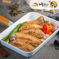 [JEJUDONY] Premium Jeju Pork Belly Sliced Frozen (For Grill) 300g 제주도니 제주돼지 냉동 삼겹살 (구이용) 300g