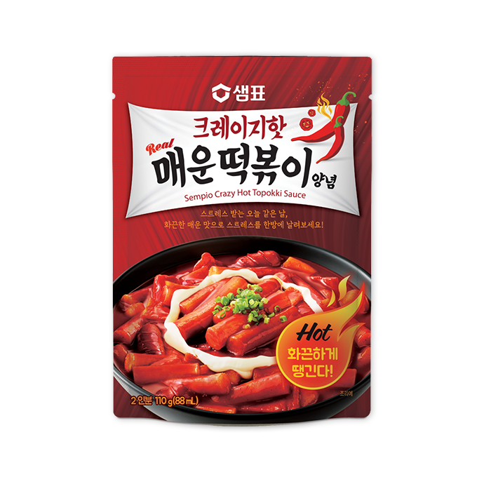 SP Topokki sauce hot & spicy 매운떡볶이양념 110g