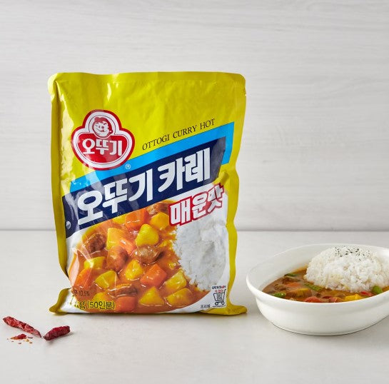 Ottogi Curry hot 1kg/ 오뚜기 카레 매운맛 1kg