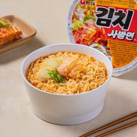 Nongshim Kimchi Sabal Noodle cup 86g/농심 김치사발면 86g
