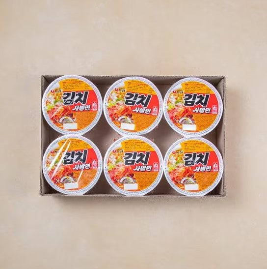 Nongshim Kimchi Sabal Noodle cup 86g/농심 김치사발면 86g