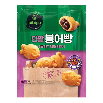 CJ Bibigo Fish-shaped bread Sweet Red Bean 300g / CJ 비비고 단팥 붕어빵 300g