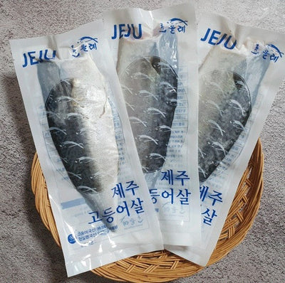 [Hanolle] Frozen Jeju Mackerel Fillet 180g / 한올레 냉동 제주 고등어살 180g