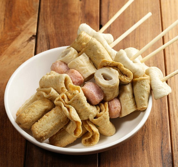 [K fish] Assorted Fish Cake Skewer100g*10pack/수협 모듬어묵꼬치 100g*10개입