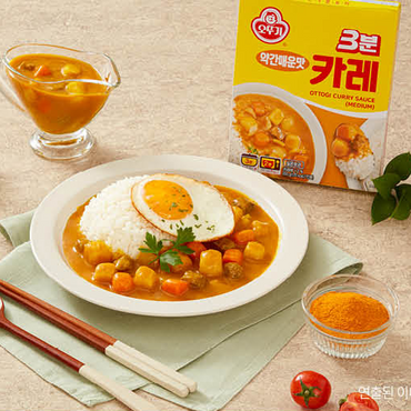 [OTOKI] 3 Minute Curry Sauce Medium Spicy 200g / 오뚜기 3분카레 약간매운맛 200g